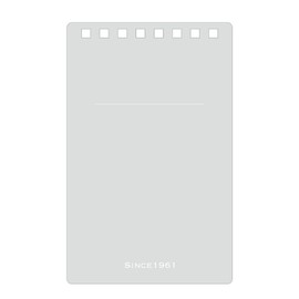 ミドリ ダイヤメモ<M> 黒19002011