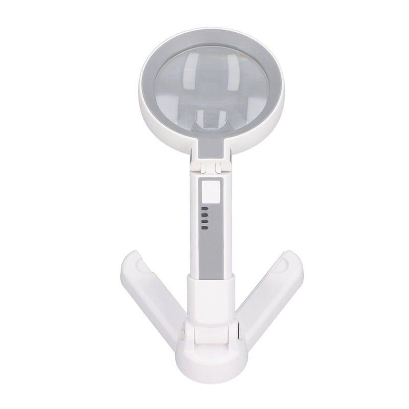 Magnifying Glass 5X 11X 18 LED Rechargeable 3 Brightness Levels