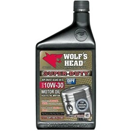 Wolf's Head Super Duty Motor Oil 10W-30 (12QT case)