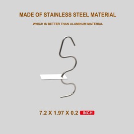 Stainless Steel Peanut Butter Stirrer for Mixing Various Butter, Peanut, Almond or any Nut Butter, Fits 16-35 for Mixing Various Butter & Jam