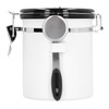 Sealing Container with Spoon Stainless Steel Coffee Beans Canister with