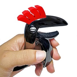 Wuxic Toucan Guitar Capo for Acoustic Folk and Electric Guitars,Ukulele,Banjo and Mandolin. Guitar Accessories(with Pick Holder)