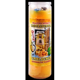 6 Pieces Candles Cocktail VELADORA UNBLOCKER-DESTRANCADERA AROMATICA