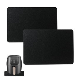 Pastlla 2 Pcs Heat Resistant Mats for Air Fryer，Air Fryer Oven Liners，Kitchen Countertop Protector Mat Kitchen Hot Pads for Air Fryer, Coffee Maker, Stand Mixer, Bread Machine