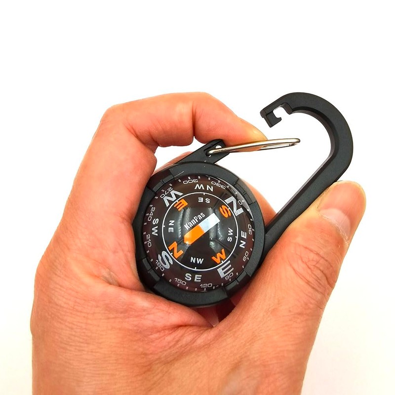 KanPas EDC Ball Compass for Hands-Free and Free Angle Reading