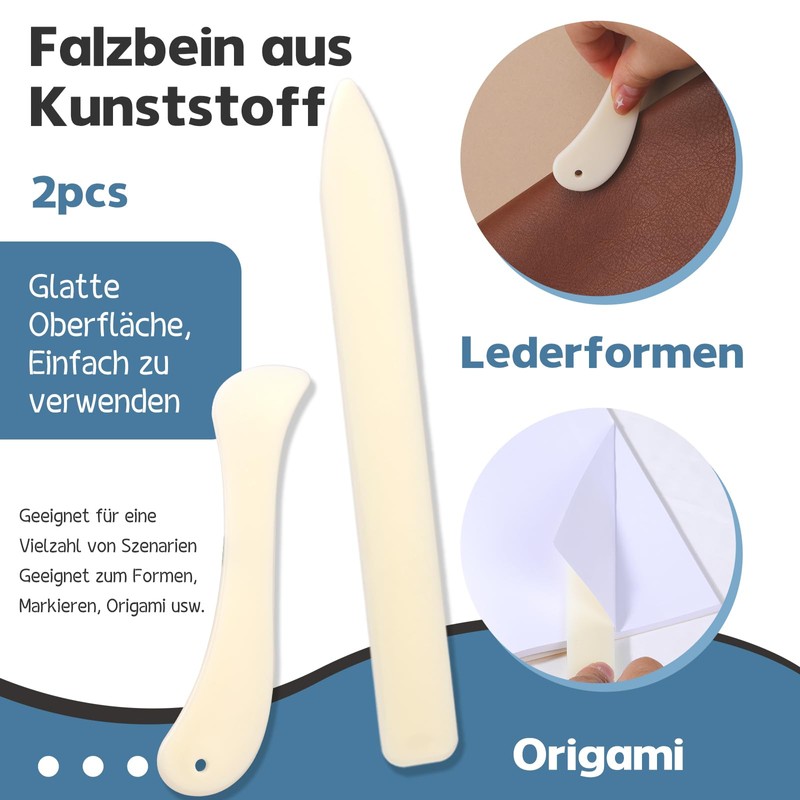 Wankon 41 Pieces Bookbinding Set Bookbinding Tools Bookbinding Materials 3