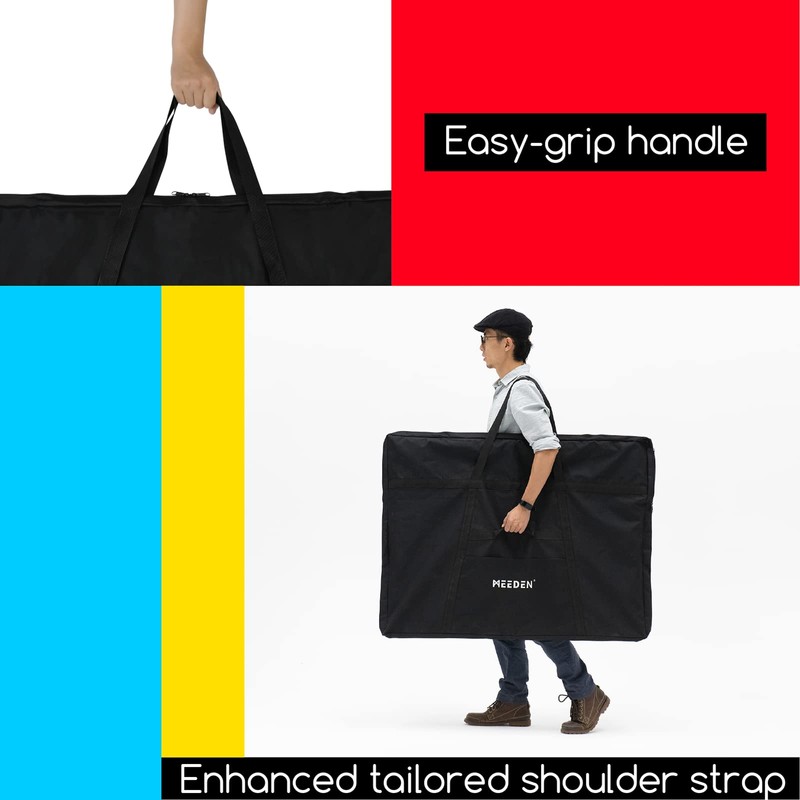 MEEDEN Soft Art Portfolio Bag: 32 x 42 Inch Black