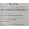hep® Shower Plate SP8 Concealed Fixing for Exposed BAR Valve