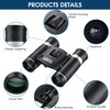 200x25 Compact Binoculars for Adults and Kids, High Powered Mini