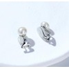 PHNIBIRD Freshwater Pearl Clip On Earrings Non Pierced Jewellery Elegant