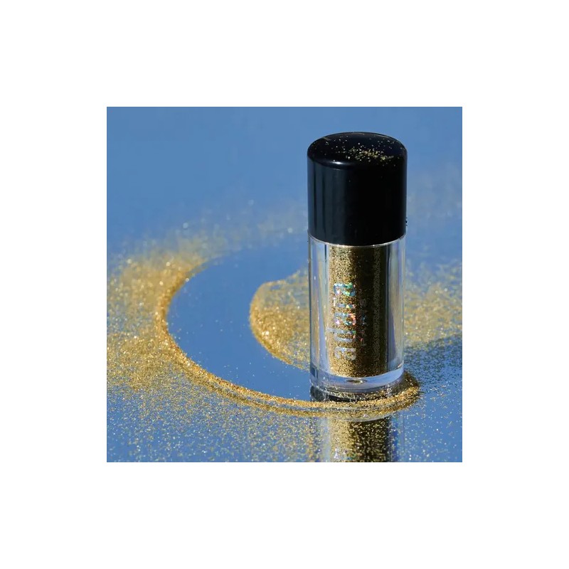 Glitter Brillante Para Rostro Y Uñas Adara Paris Silver