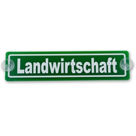 Car Sign with Suction Cup, 200 x 48mm - Hunting / Forestry / Agriculture