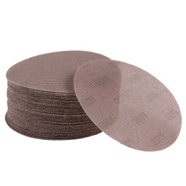 50pcs 6" Mesh Sanding Discs Dust-Free 400 Grit Velcro Anti-Block Mesh Sandpaper for Body Wood Drywall Metal