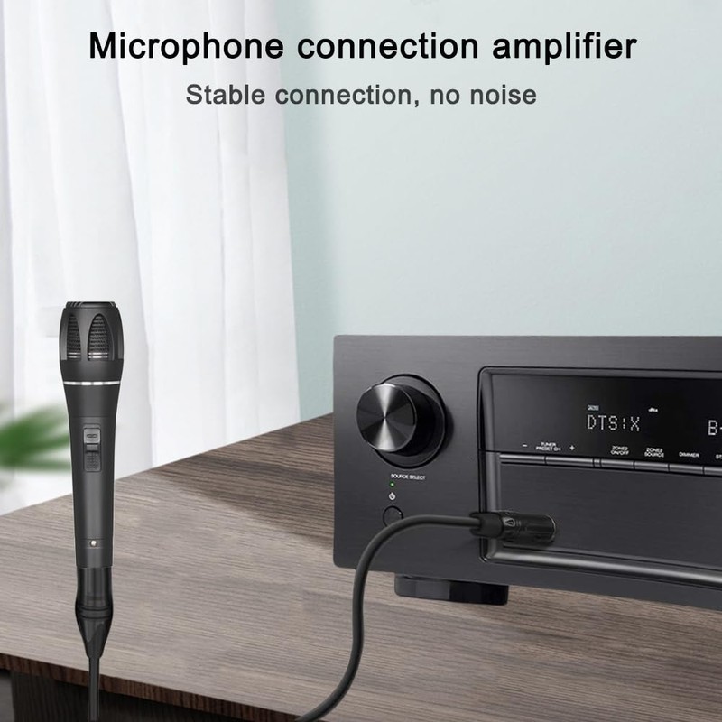 3.5mm to XLR Cable, XLR to 3.5mm Unbalanced 1/8 inch