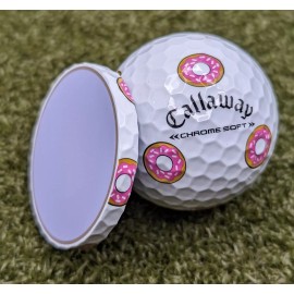 Callaway Truvis Limited Edition Donut Golf Ball Marker Chromesoft