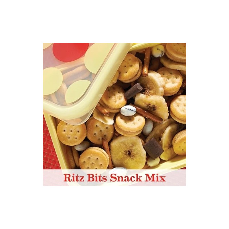 RITZ Bits Peanut Butter Sandwich Crackers 12 Pack 3 Ounce