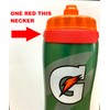 Gatorade 1 RED NECKER NAME COLLAR IDENTIFIER FITS GATORADE 32oz