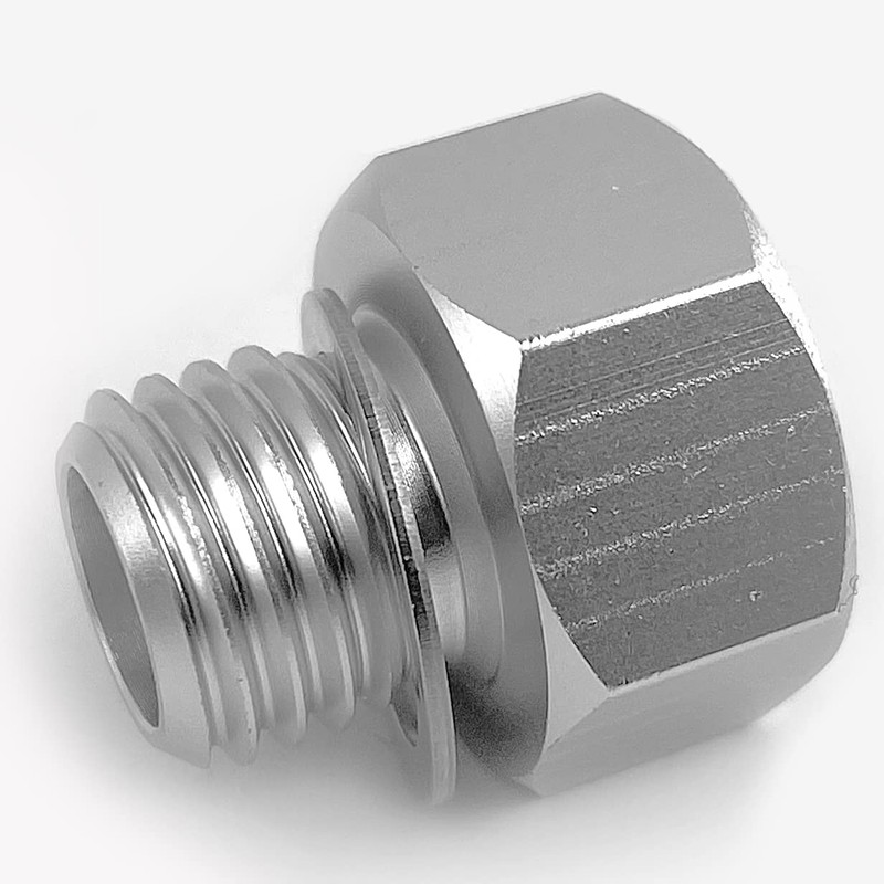 Oil Pressure Sensor M12-1.5 Adapter to 1/8 NPT Port Fitting