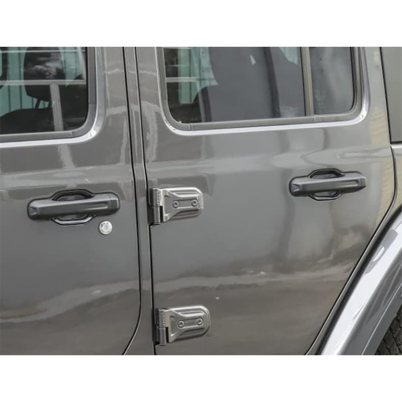 LIUQING Door Handle Bowl Cover Trim for 2018-2023 Jeep Wrangler