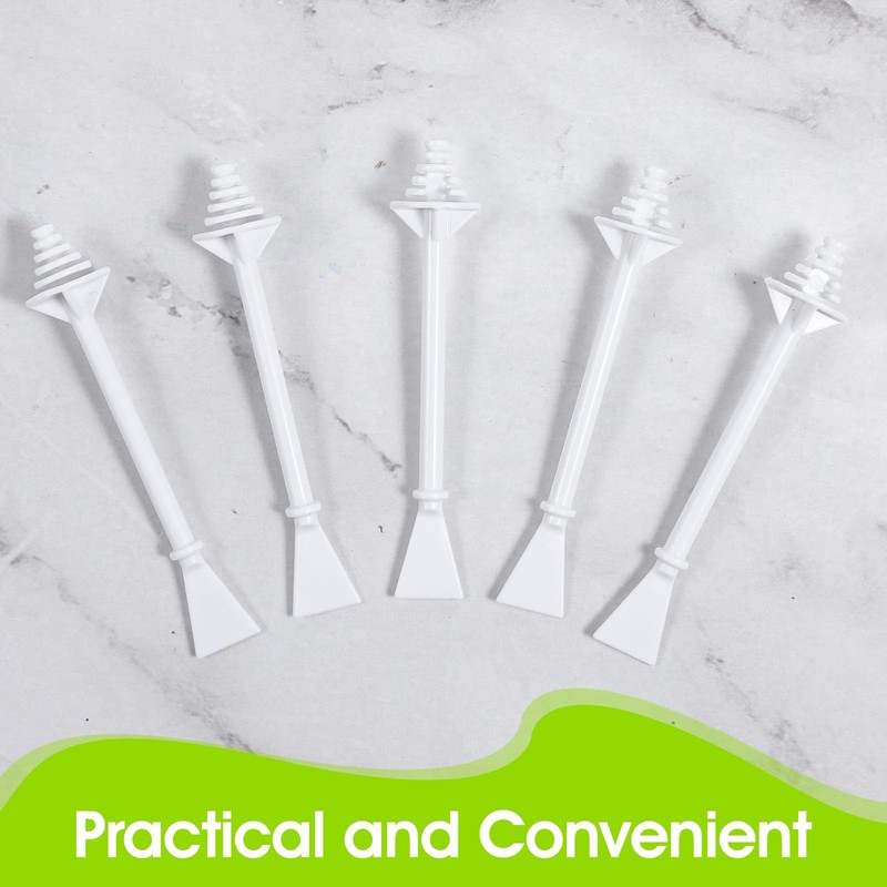 100PCS Plastic Wax Applicator Wands Men and Women Painless Applicator