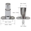 VictorsHome Push Plunger Lock 19x40mm Cylinder Head Chrome Plated Zinc