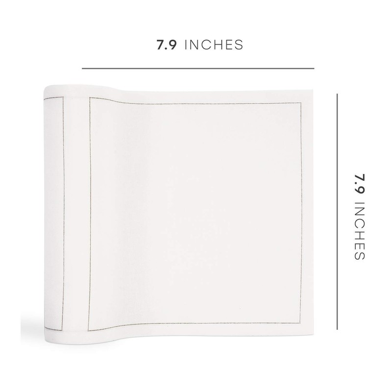 MY DRAP - Servilletas de algodón lavables y reutilizables (25