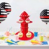 2 Pcs Fire Hydrant Cupcake Stand,3 Tier Sturdy Cardboard Firefighter