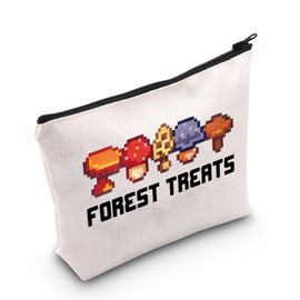 Video Game Lover Gift Board Game Merch Gamer Gift Forest Treats Makep Bag Gaming Gifts for Women (Forest-ca)