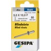 Gesipa blind rivet mini-pack aluminum / steel 5 x 10