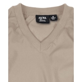 Akwa Made in USA Men's Microfiber Water Repellent V-Neck Pullover Vest