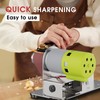 Mini Belt Sander, 7 Adjustable Speed Electric Knife Sharpener, 15