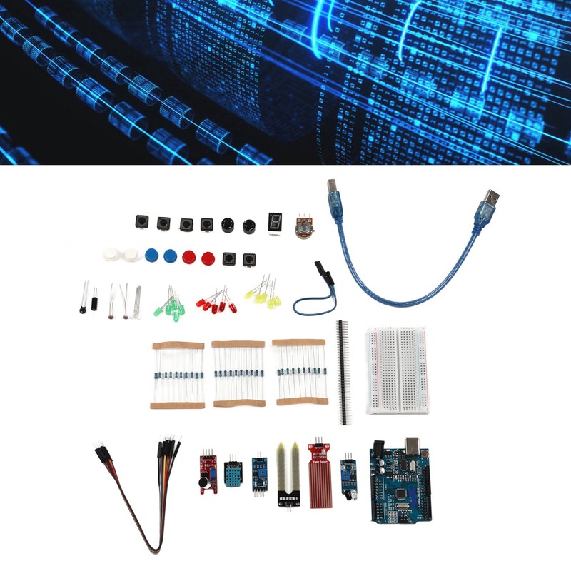 Circuit Board Basic Starter Set Obstacle Avoidance Sensor Humidity Sensor