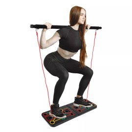 Zummy 13-in-1 Power Press Pushup Board System Workout Train Gym Exercise