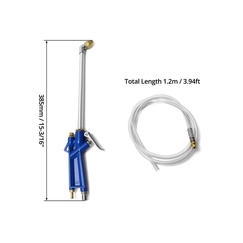 QWORK 2 Set Air Blow Gun Pneumatic Engine Cleaning Gun