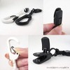 Hawkeye [Black] Putter Cover Holder, Carabiner Power Clip for Grabbing