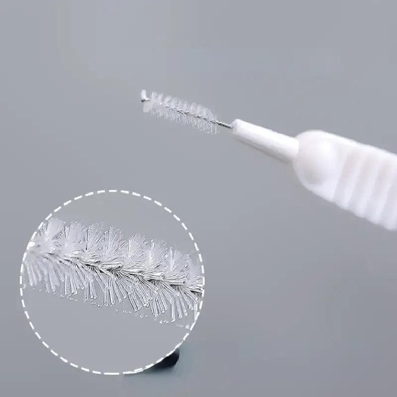 10-Pieces Set: Easy-Clean Shower Nozzle Brushes - Hassle-Free Showerhead Crevices