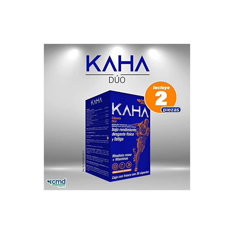 CMD - KAHA - Rhodiola Rosea Vitaminas - Medicamento Herbolario