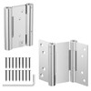 Ranbo 3 Inch Heavy-Duty 304 Stainless Steel Double Spring Hinge,