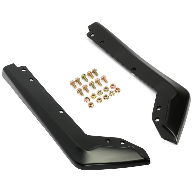 ECOTRIC Front & Rear Bumper Valance Lip Spoiler Compatible with