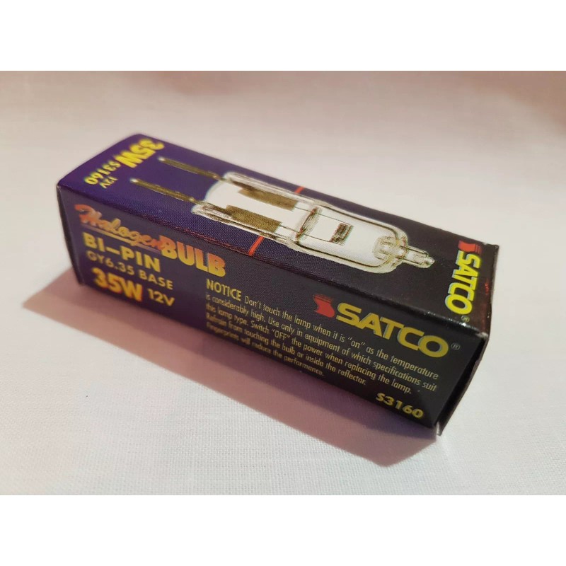 SATCO (NEW) SATCO Bi-Pin Bulb: S3160 / GY6.35 BASE /