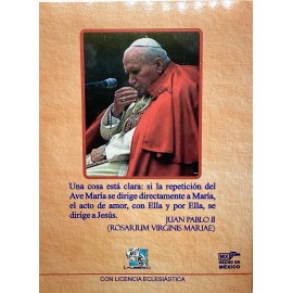 El Santo Rosario The Holy Rosary In Spanish Oraciones Prayers Protection Favors