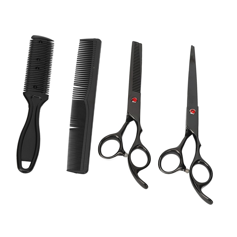 Hair Cutting Scissors Set with Straight Shear and Thinning Shear