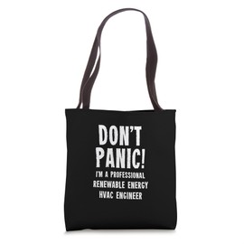 Renewable Energy HVAC Engineer Tote Bag