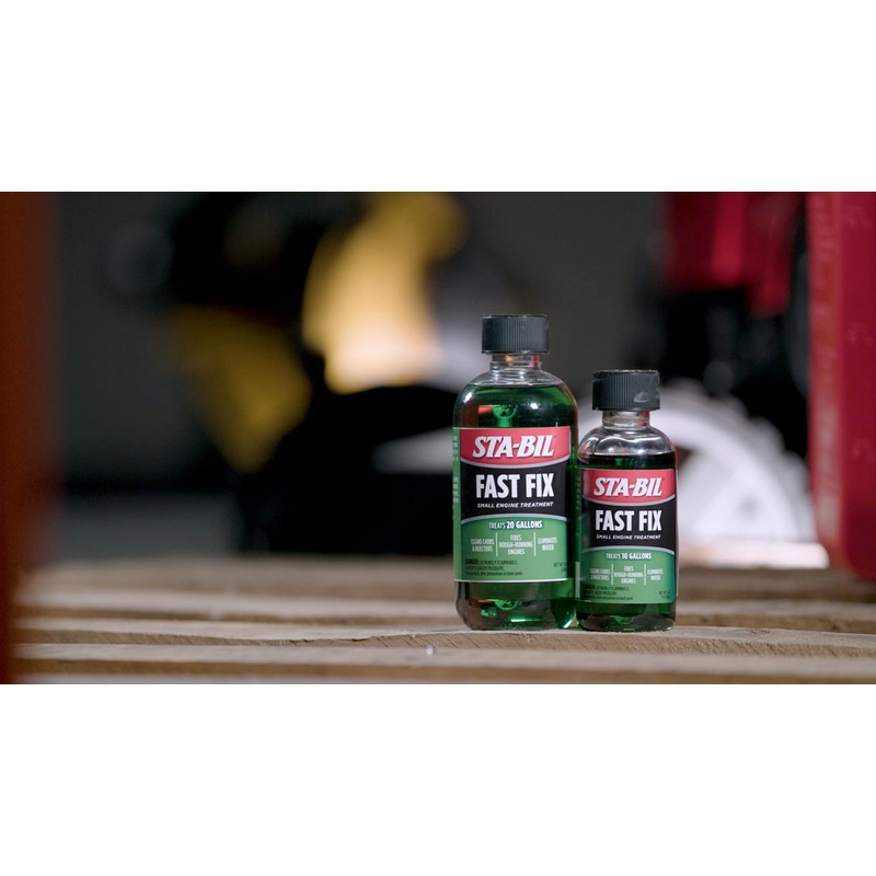 STA-BIL Fast Fix - Small Engine Treatment, Cleans Carburetors &