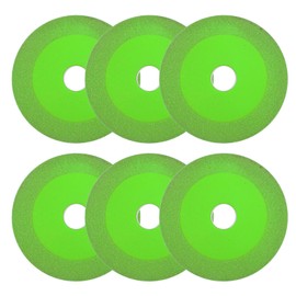 6Pcs Glass Cutting Disc Ultra Thin Saw Blade Wheel Grinding Disc for Smooth Polished