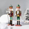 Christmas Wooden Nutcracker Figures 12 inch Nutcracker Ornament Christmas Decorations
