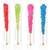 Fruidles Rock Candy Lollipops Pops Suckers, Variety Color Assortment, Individually