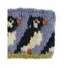 Pachamama Women Wool Ear Warmer Headband Fleece Lined Handknitted Puffin