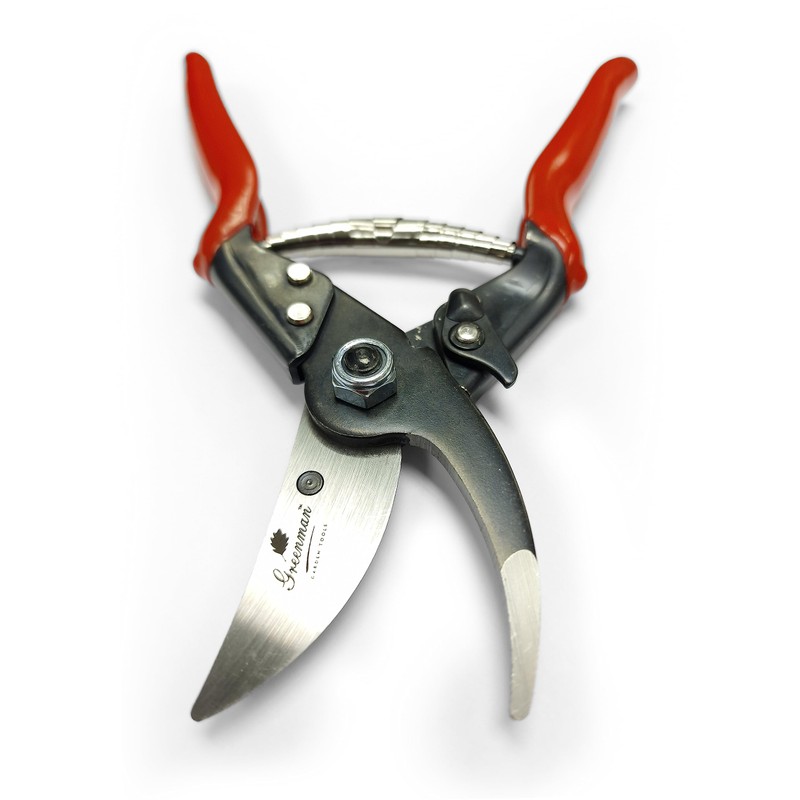 Greenman Premium 9" Heavy Duty Large Pruner Secateurs Very Sharp