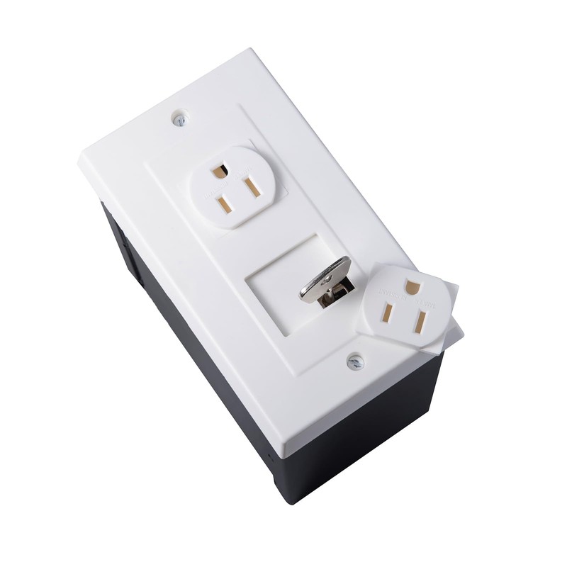American Outlet Wall Safe Security Secret Hidden Box Covert Hidden